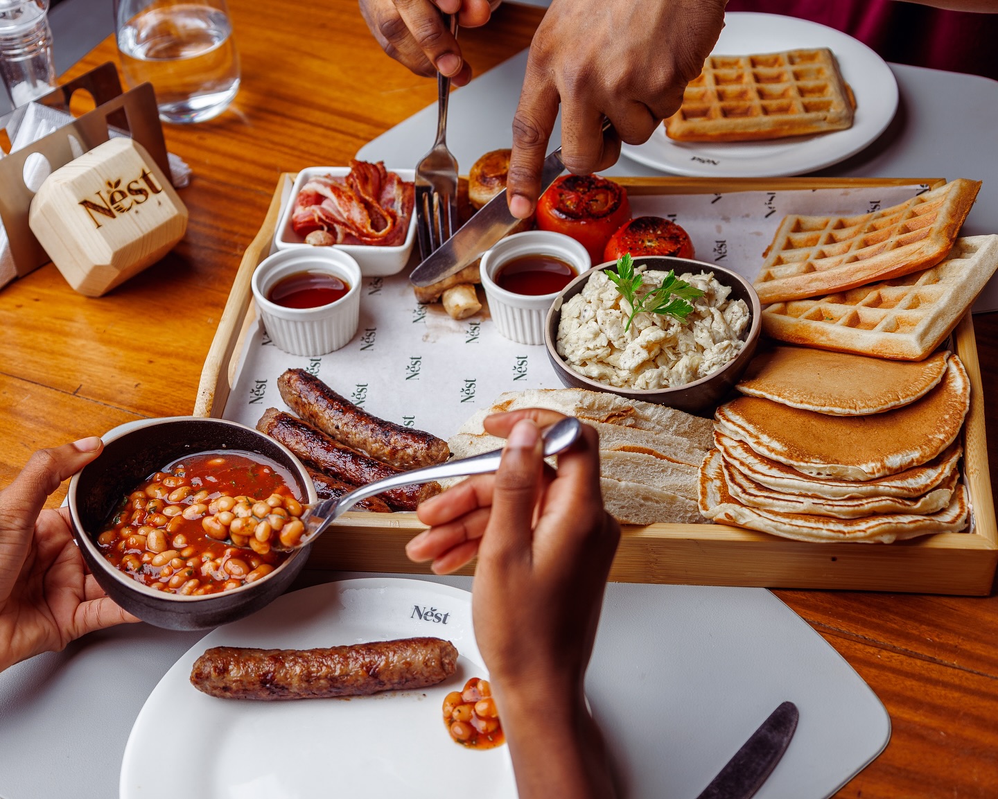 Breakfast at Nest Restaurant